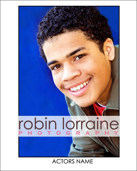 actor resume headshot