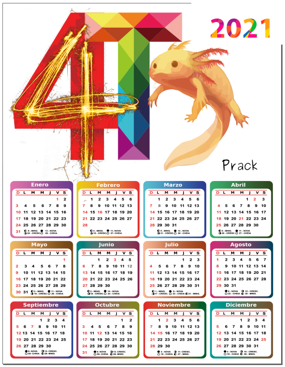 Calendario2021  #4T