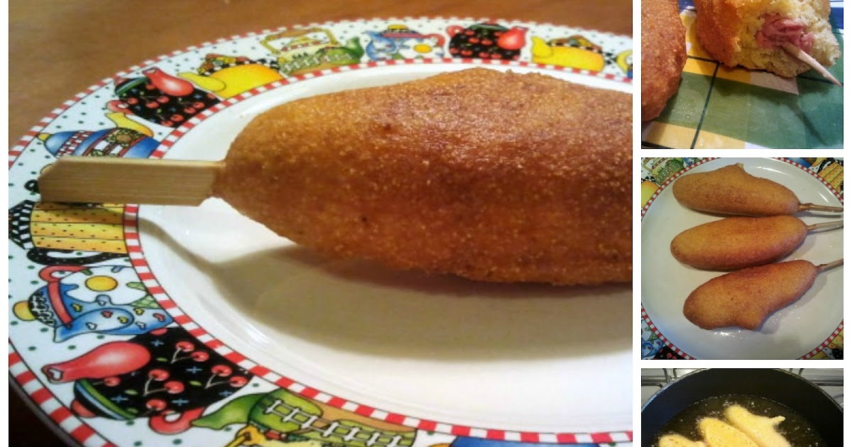 El festín de Marga Perritos de maíz ("corn dogs")