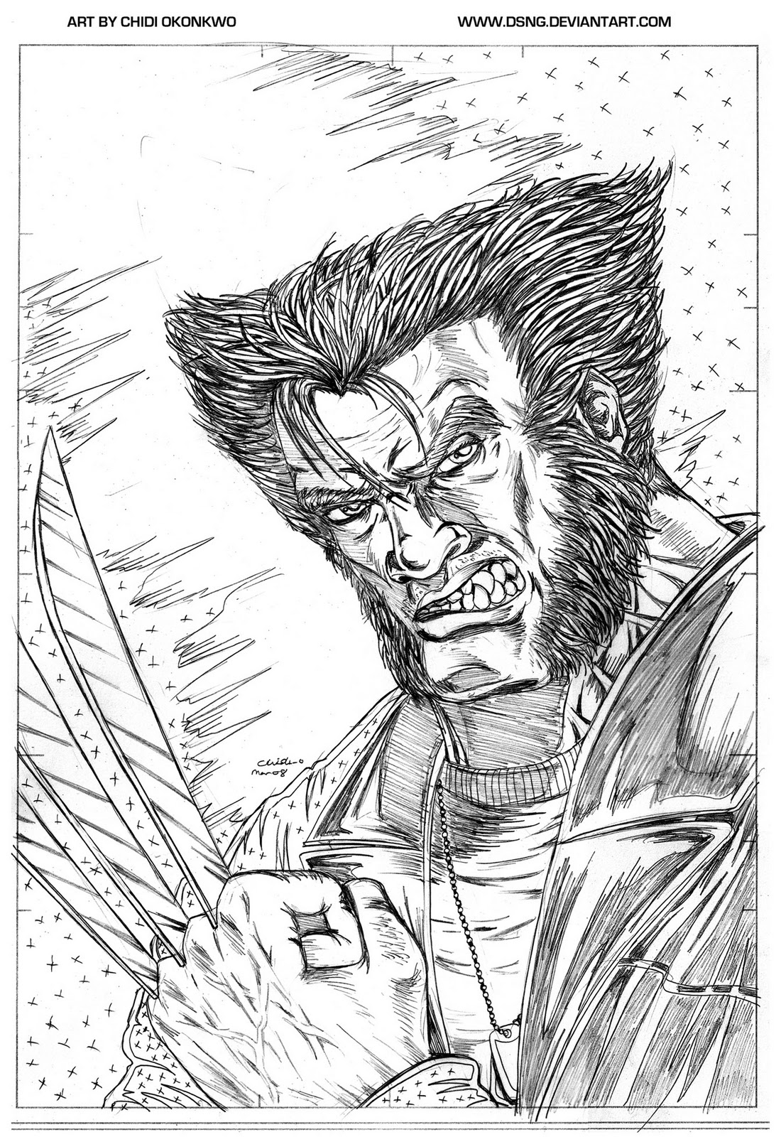 Jim Lee Pencils
