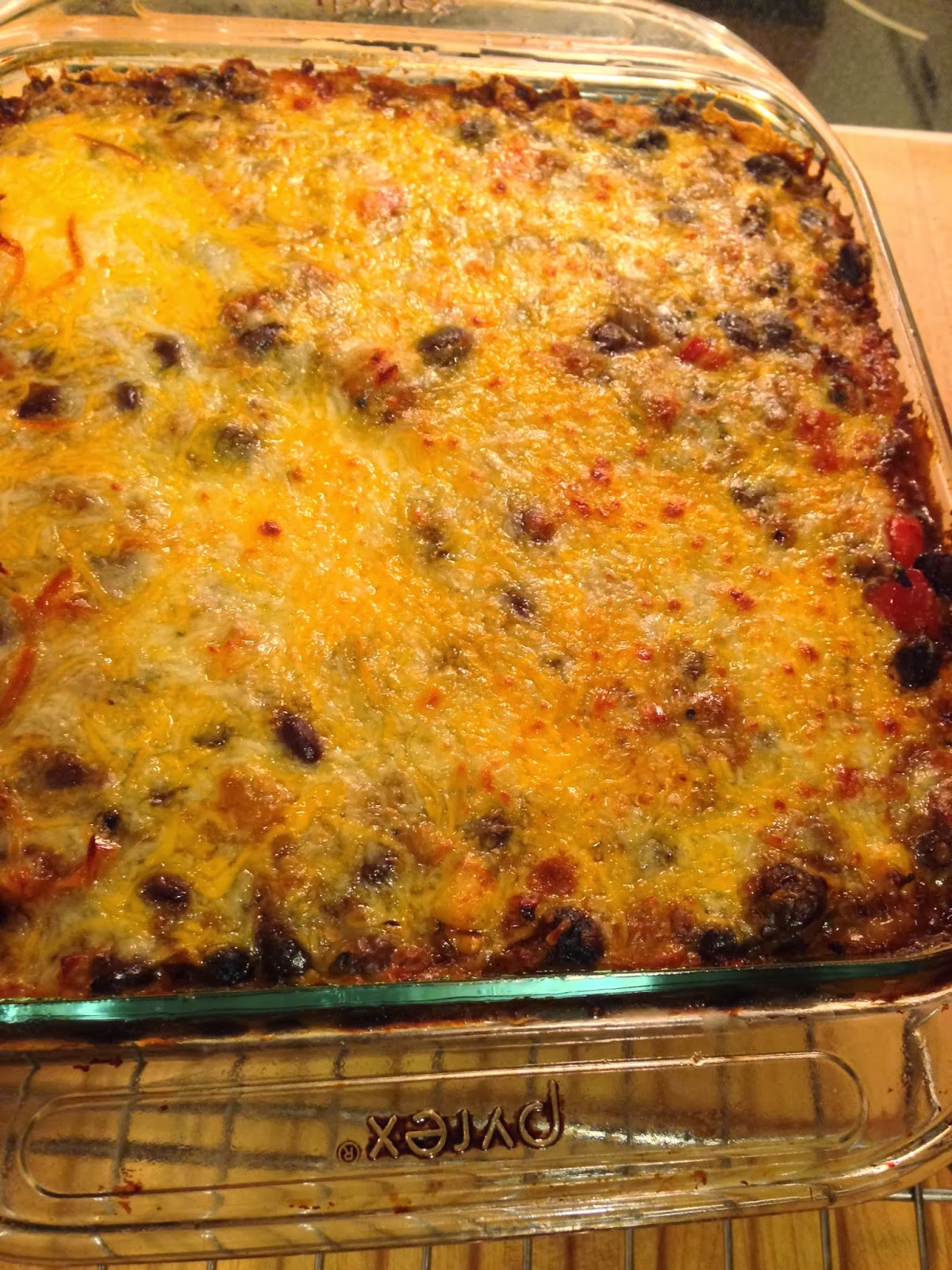 Black Bean and Quinoa Enchilada Bake | katesfoodfortheweek.blogspot.com Black Bean and Quinoa Enchilada Bake