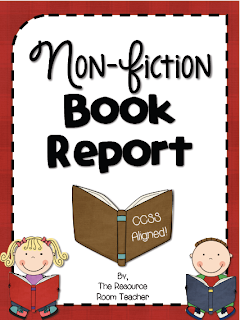 4th grade common core book reports