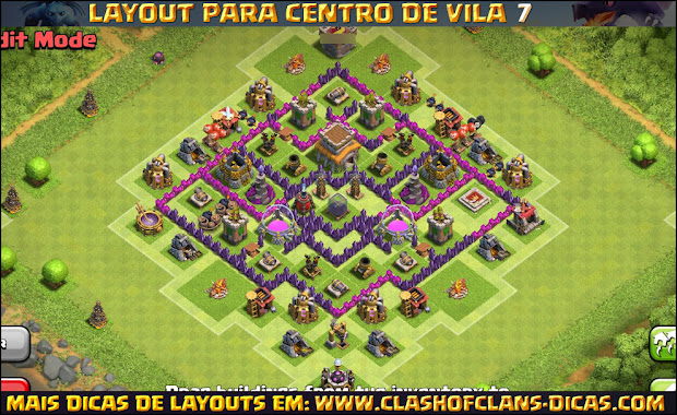 Layouts De Cv7 Para Clash Of Clans Clash Of Clans Dicas Layouts De Cv7 Para Clash Of Clans Clash Of Clans Dicas