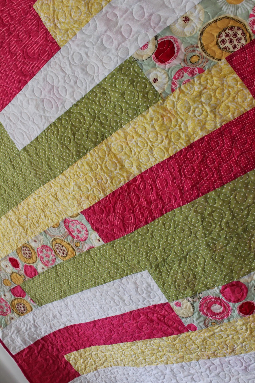 Rachael Rabbit Tutorial Sixty Minute Split Strip Quilt
