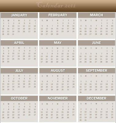 Downloadable Calendar on Download Wallpapers Free  Download 2012 Printable Calendar