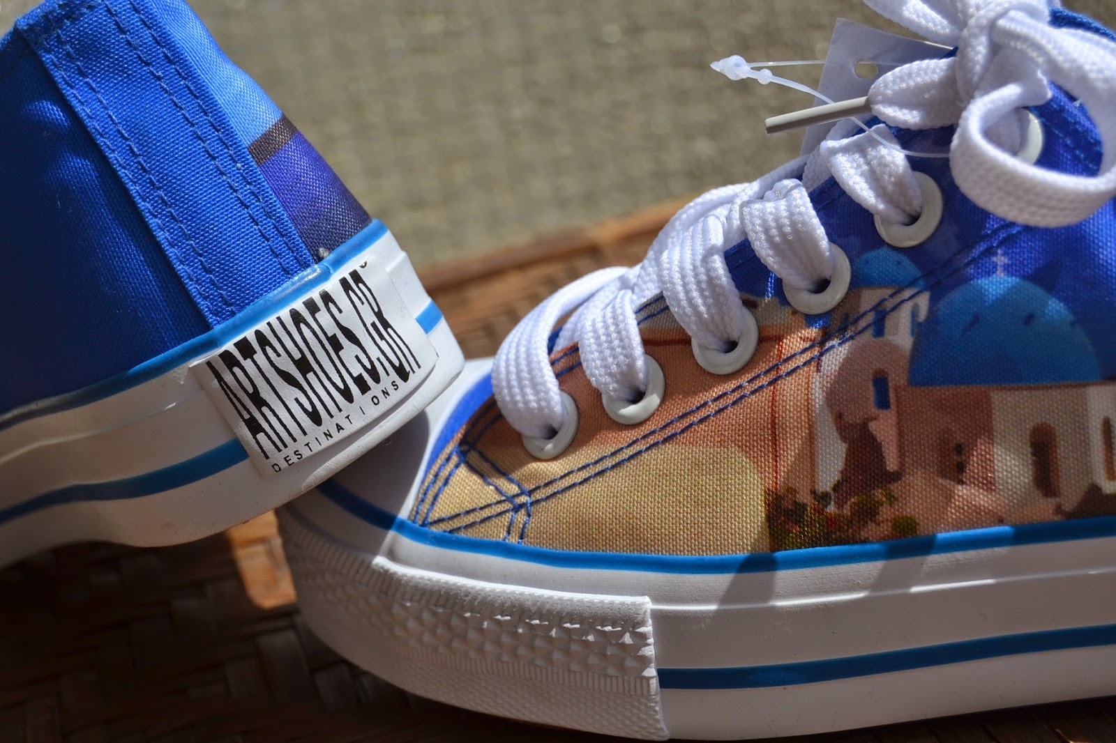 Syriously in Fashion: Santorini Print Sneakers