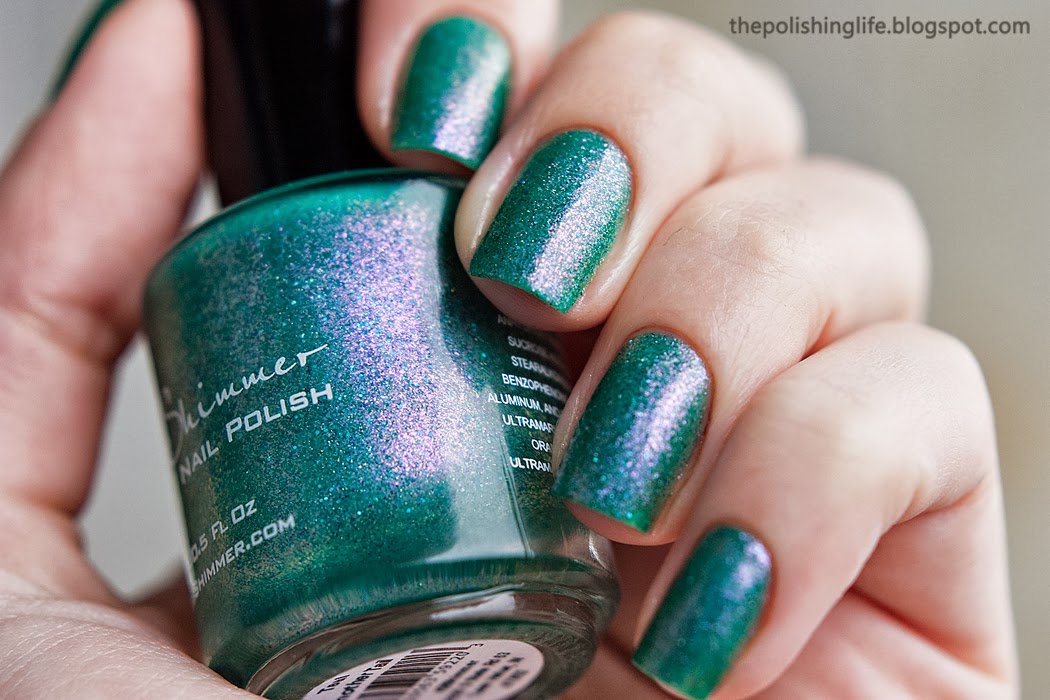 KBShimmer Teal Another Tail swatches and review KBShimmer Teal Another Tail swatches and review