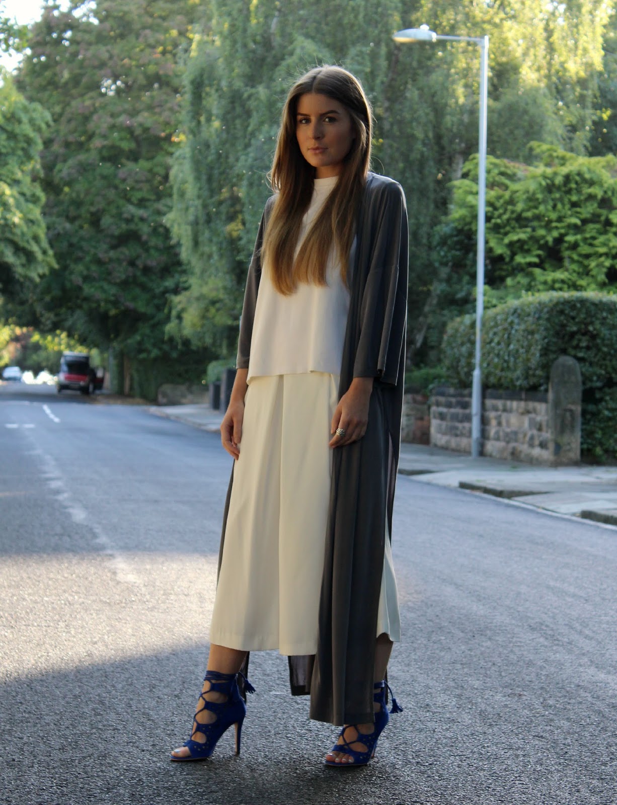 Outfit Longline Grey Jacket Style Trunk