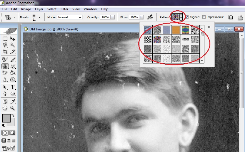 Online Classes for 5. Clone Stamp tool and Pattern stamp tool