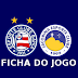 Ficha do jogo: Bahia 3x1 Jacobina - Campeonato Baiano 2015