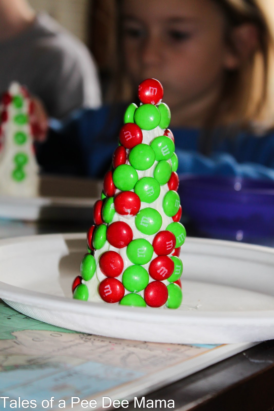Tales of a Pee Dee Mama M&M Christmas Trees
