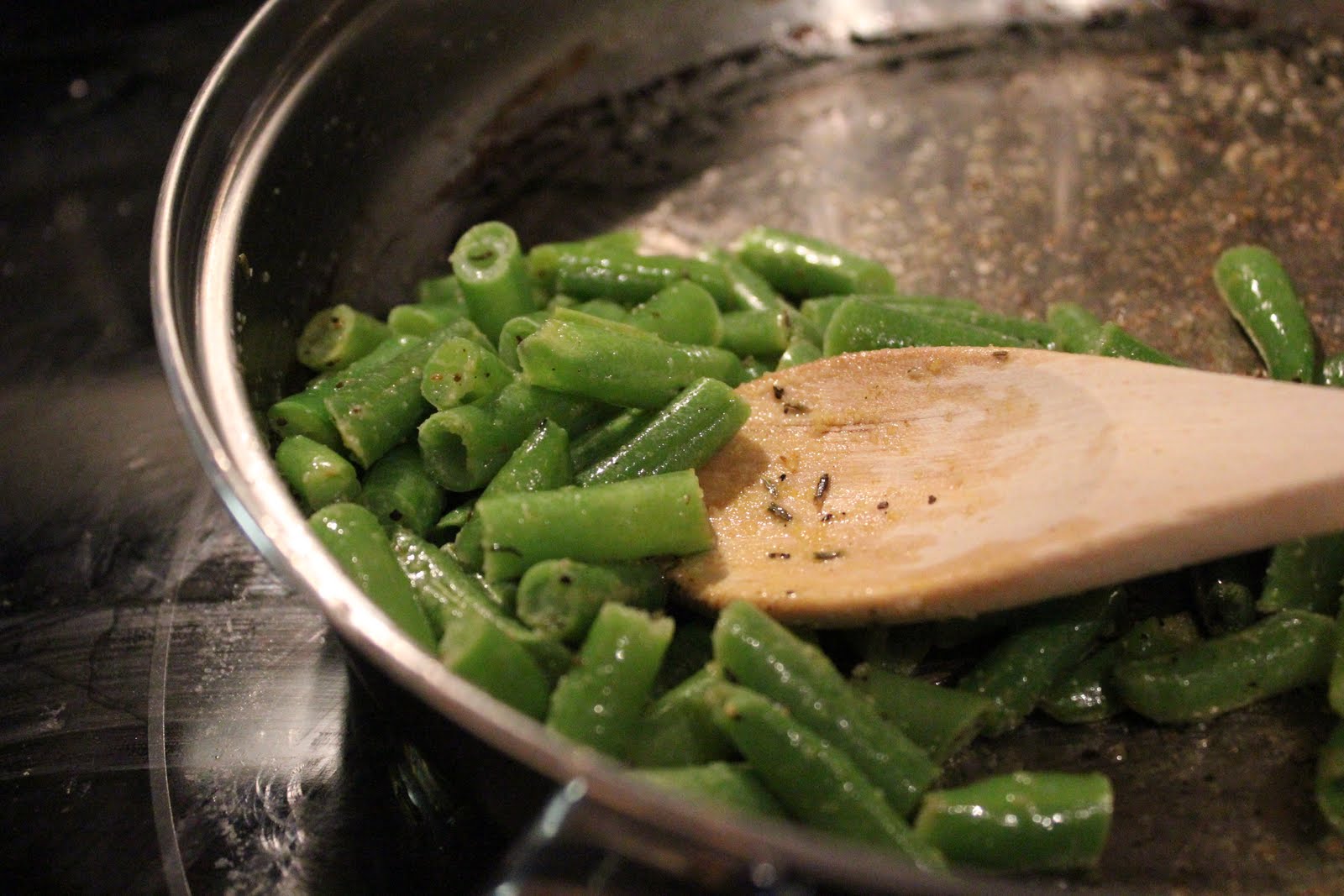 No Raisins On My Parade Super Easy Lemon Pepper Green Beans