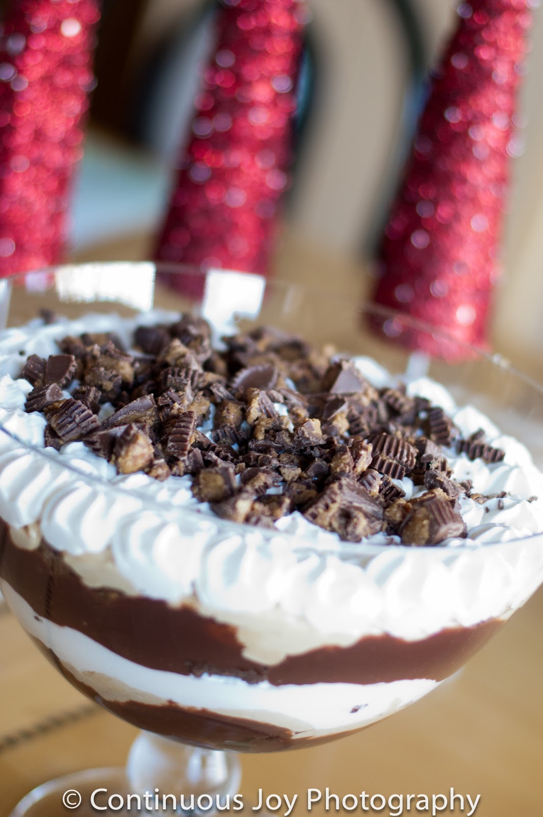 Art From My Table Peanut Butter Brownie Trifle