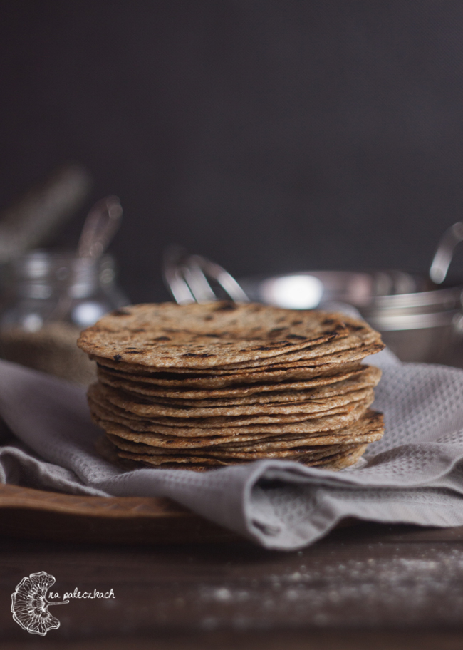 kuminowe chapati placki chapati