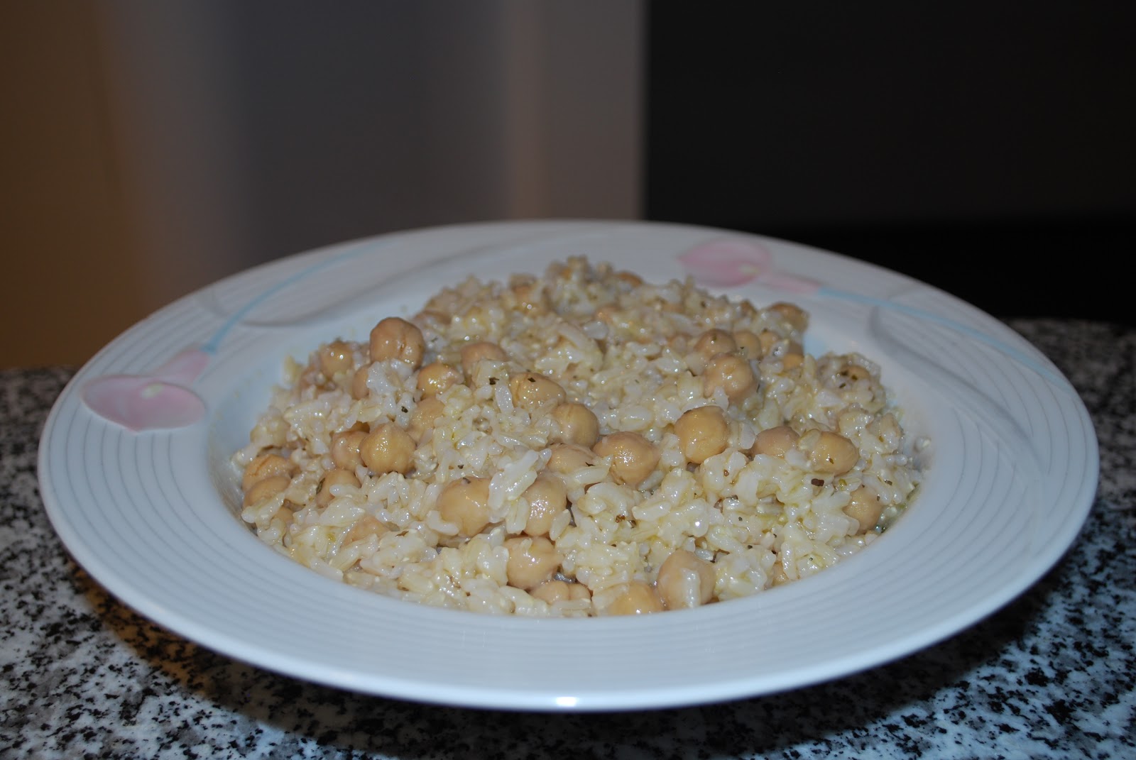 The One Behind The Apron Brown Rice & Garbanzo Bean Salad