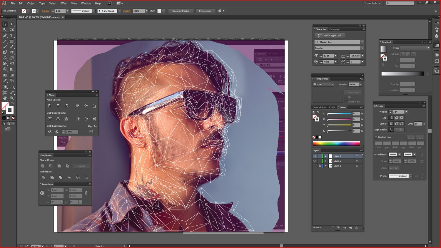 Adobe photoshop tutorial image strip effect