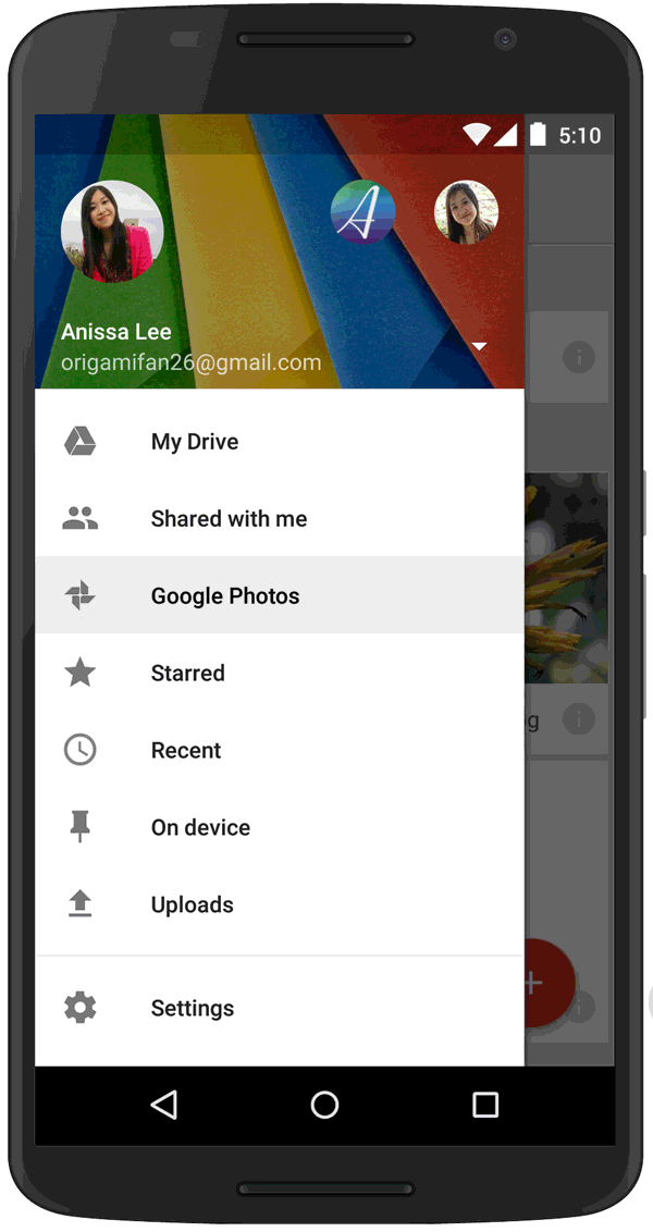Google Drive ora integra la funzionalità per effettuare il backup di foto e video