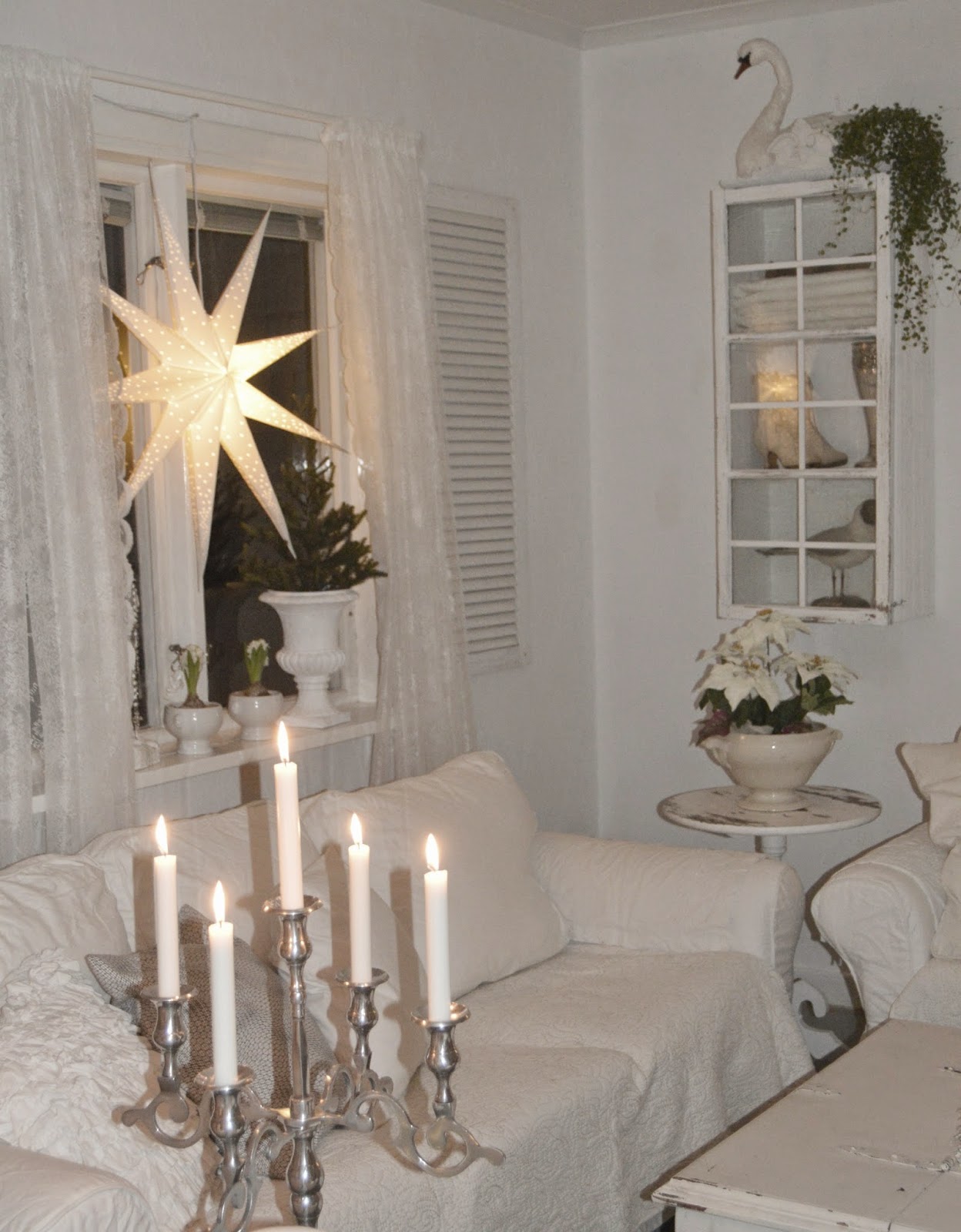 Hagbacken.blogspot.se ~: julfint i vardagsrummet