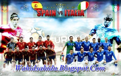 Prediksi Skor Italia vs Spanyol 2 Juli 2012