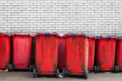 Hide your bins when trying to sell your home Hide your dirty smelly bins