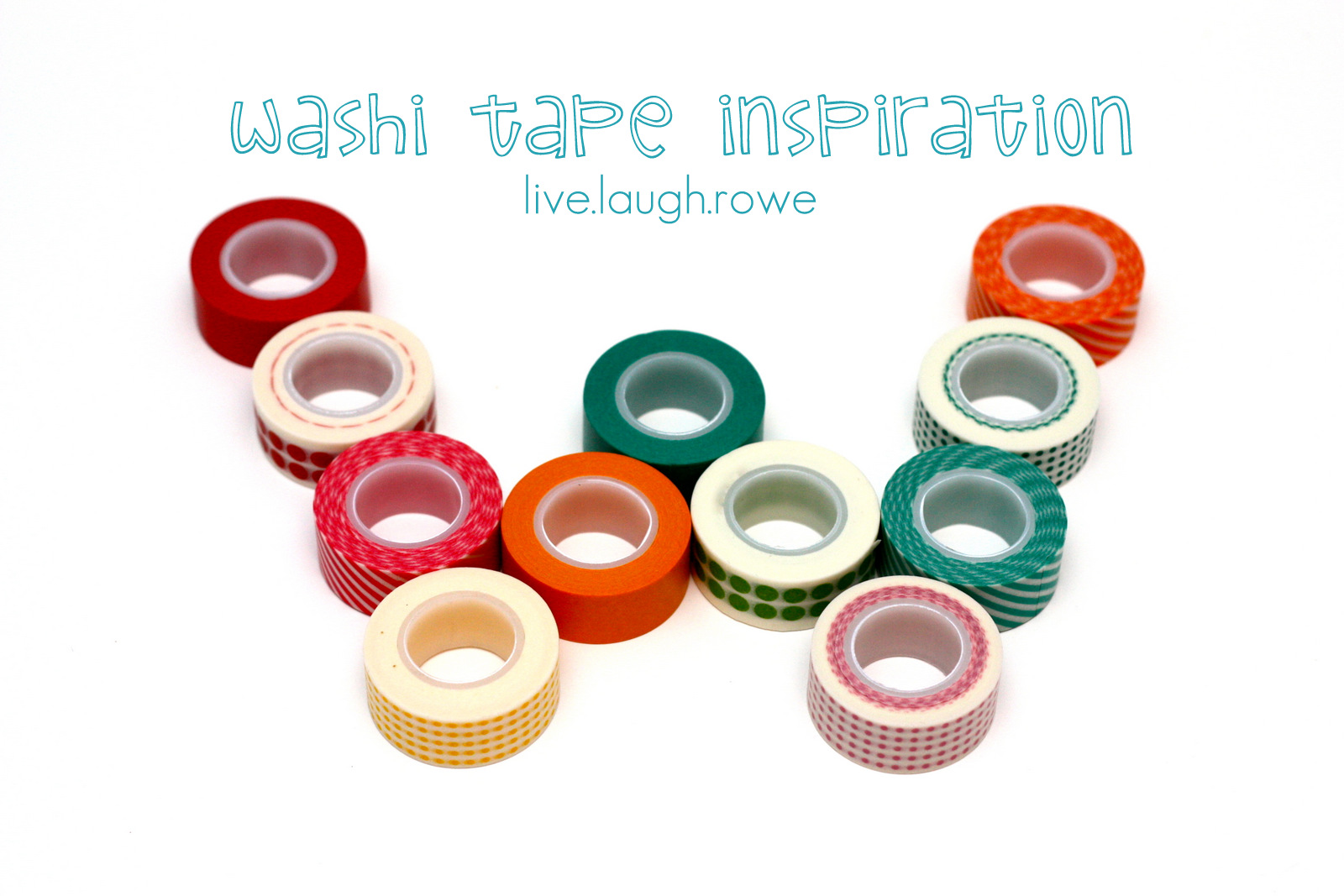 live.laugh.rowe Washi Tape Inspiration + More