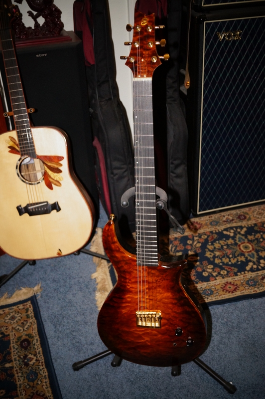 Jim's page Hidden Pickup Electric Guitar