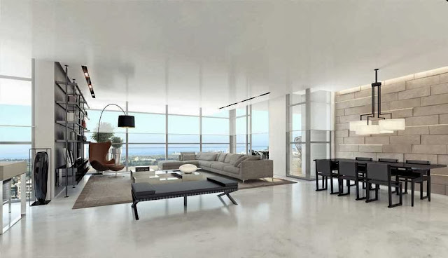 Living rooms with beautiful views