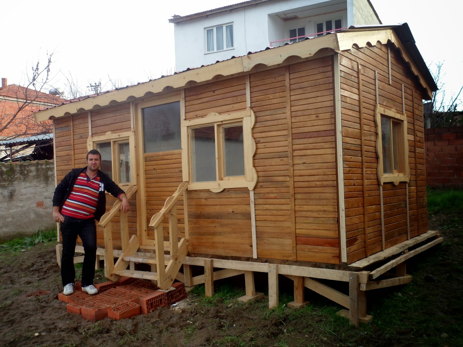 Ahşap ev Ocak 2014