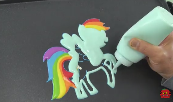 Equestria Daily - MLP Stuff!: And Then Rainbow Dash was Literally