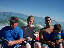 Boating at Utah lake