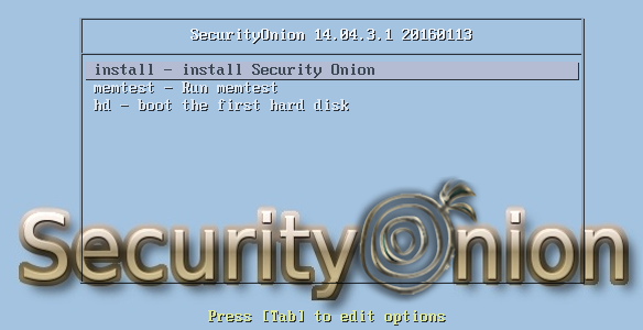 Security Onion Screenshot