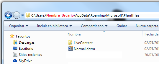 alum77 blog word personalizar la plantilla quot documento en what is normal dotm