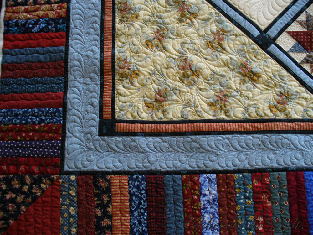 Addicted To Quilts China Blue Quilt Finished