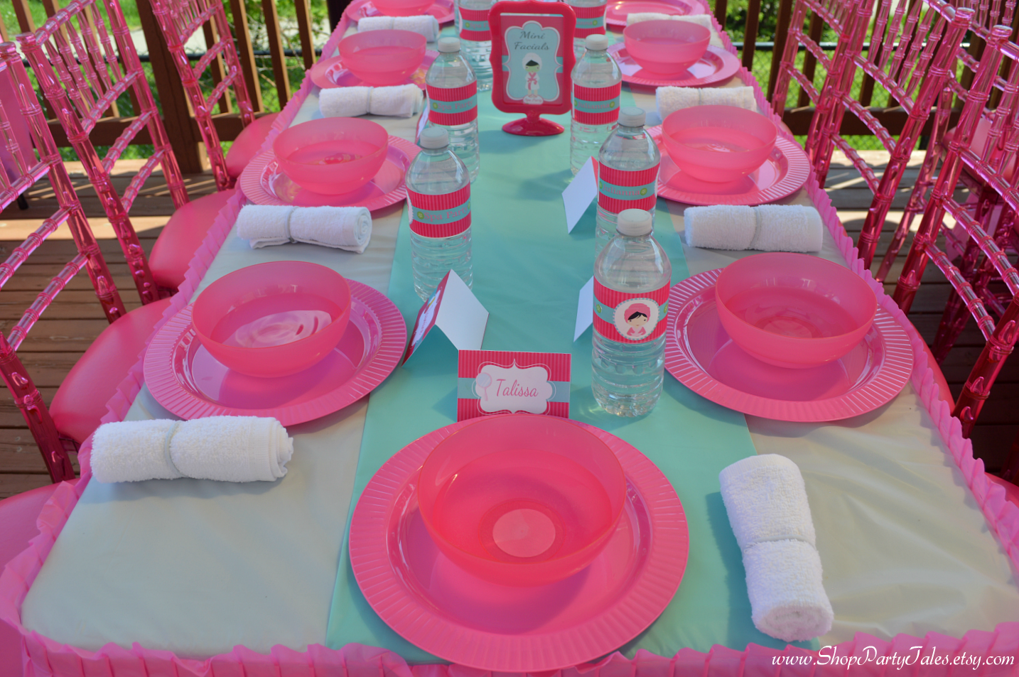 Party-Tales: ~ Birthday Party ~ A day of pampering at the Spa