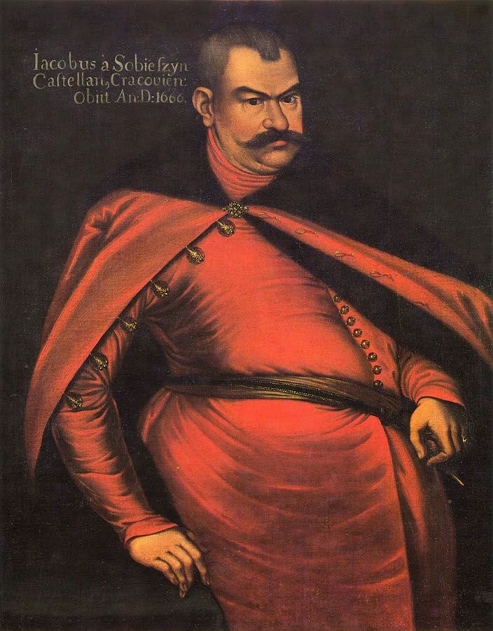 Jacobo Sobieski. Retrato anónimo.