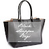 The black shopper bag
