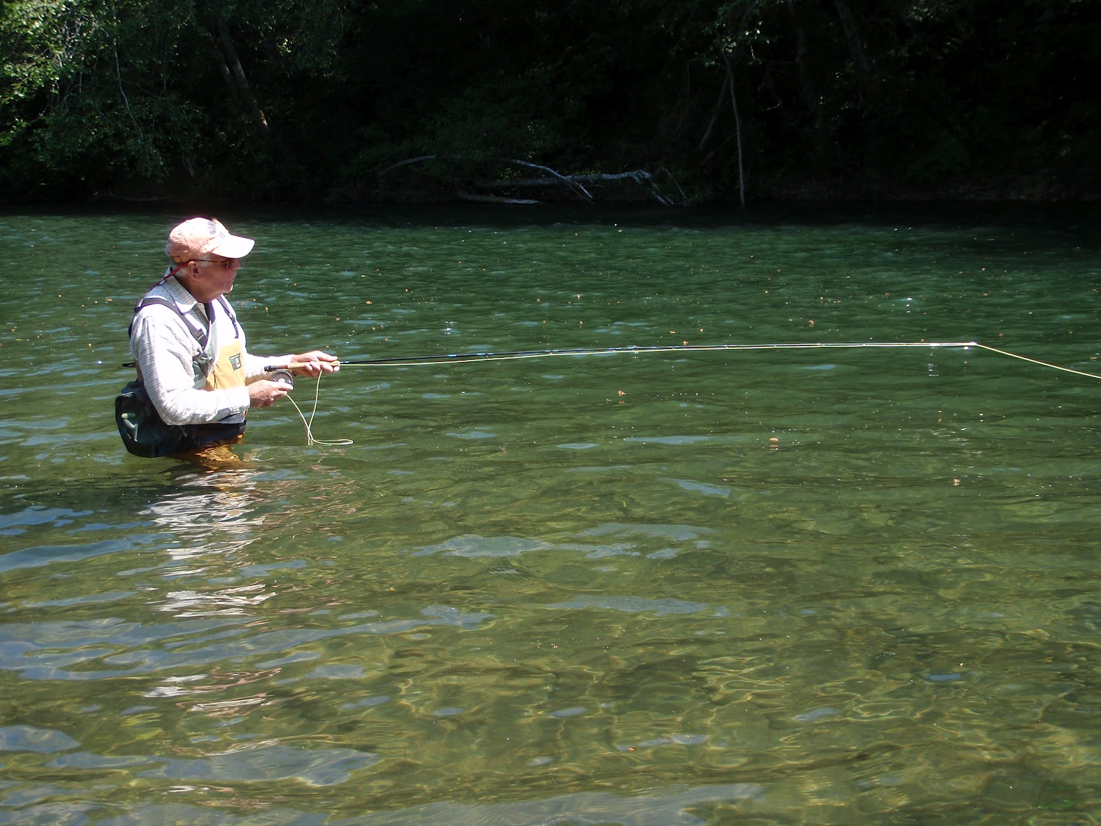 washington fly fishing "October Caddis"