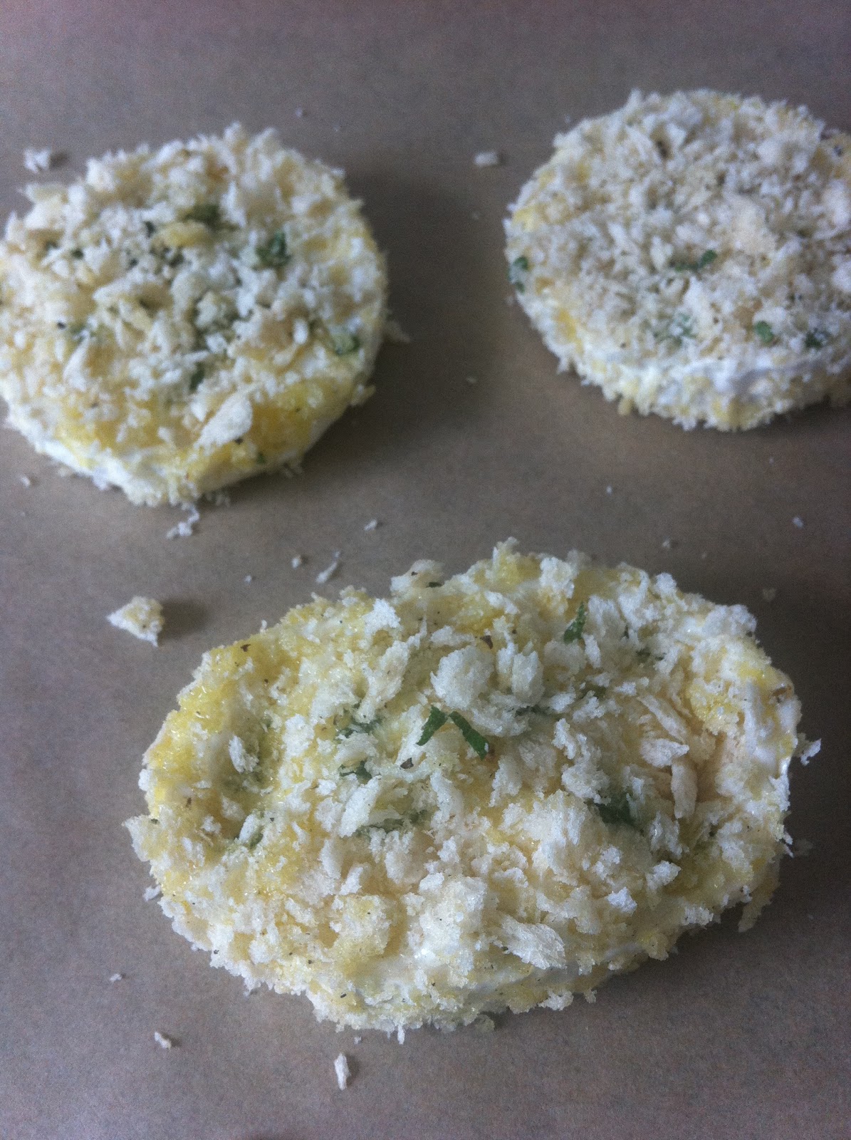 miss igs Baked Breaded Goats Cheese