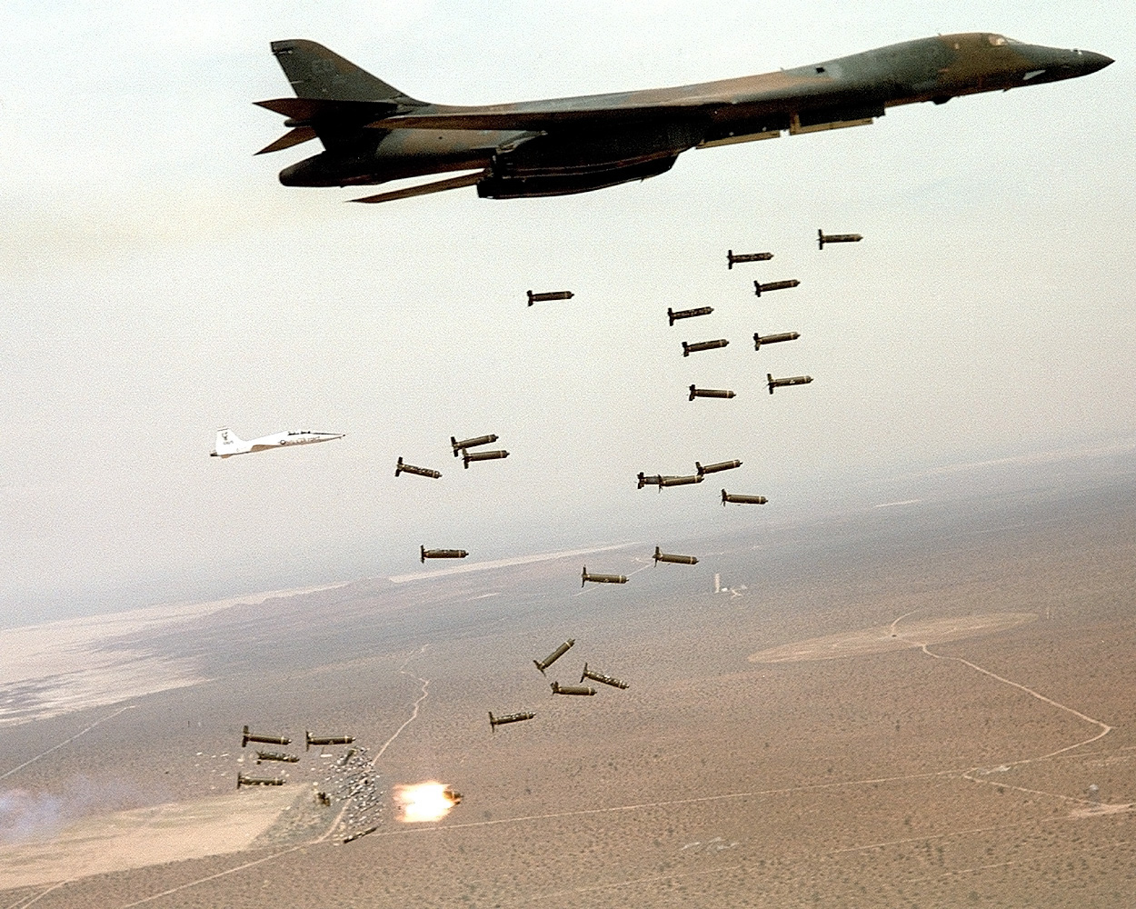 As for cluster bombs being