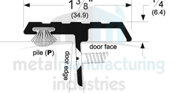 Metal Manufacturing Industries: Astragal PEMKO modelo 355CP