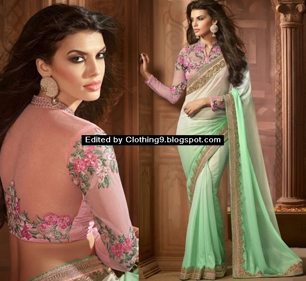 Latest fashion sarees for weddings and parties 2017 Latest fashion sarees for weddings and parties 2017