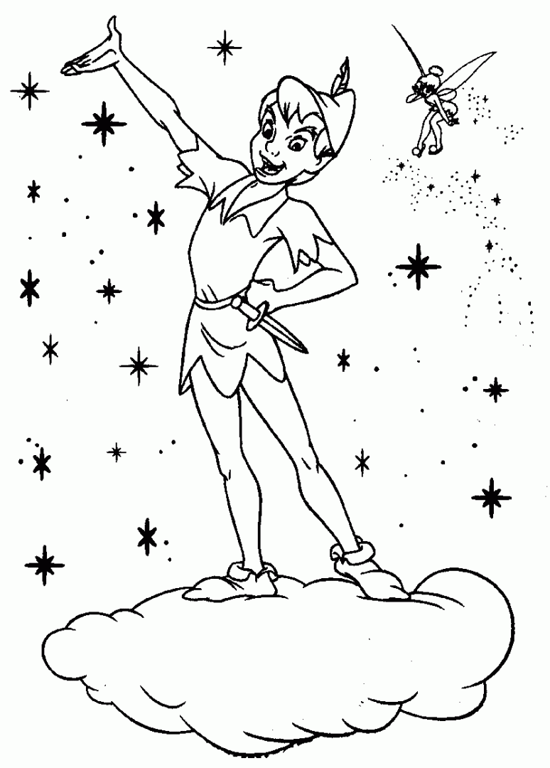 Peter Pan Disney Para Colorir Imprimir E Desenhar Colorir Me Pdmrea