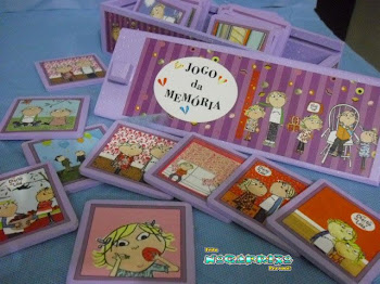 Charlie e Lola - Jogo da Memória em MDF personalizado