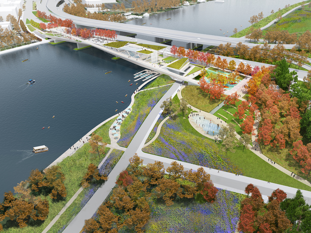 11th Street Bridge Park de puente a parque colgante EcoSiglos