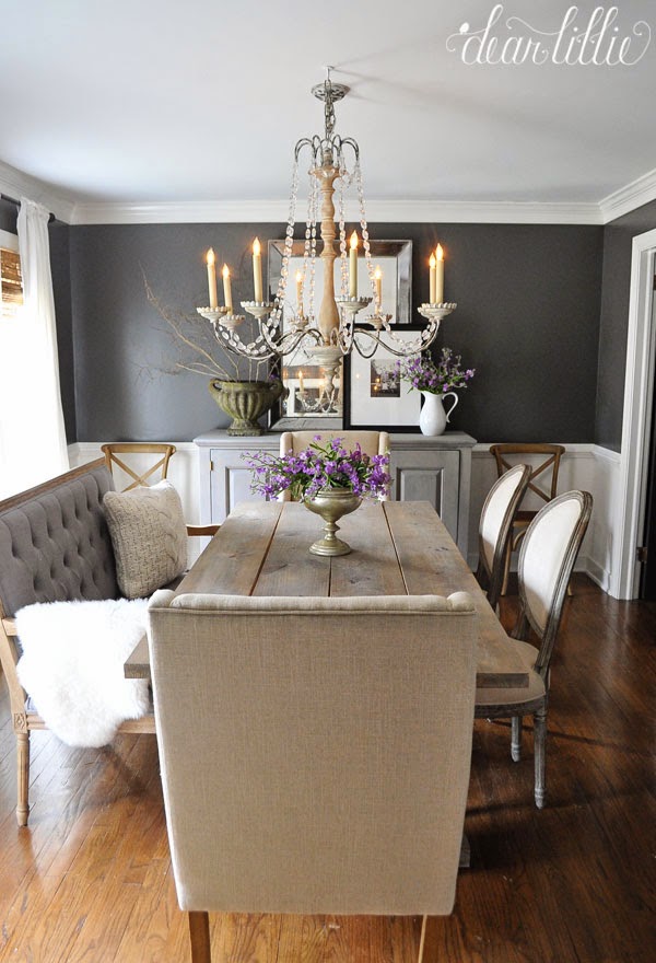 Dear Lillie Kendall Charcoal In Our Dining Room