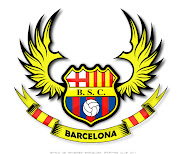 ARTE DEL GLORIOSO ESCUDO DEL BARCELONA ECUATORIANO (barcelona sporting club idolo guayaquil ecuador escudo alas)