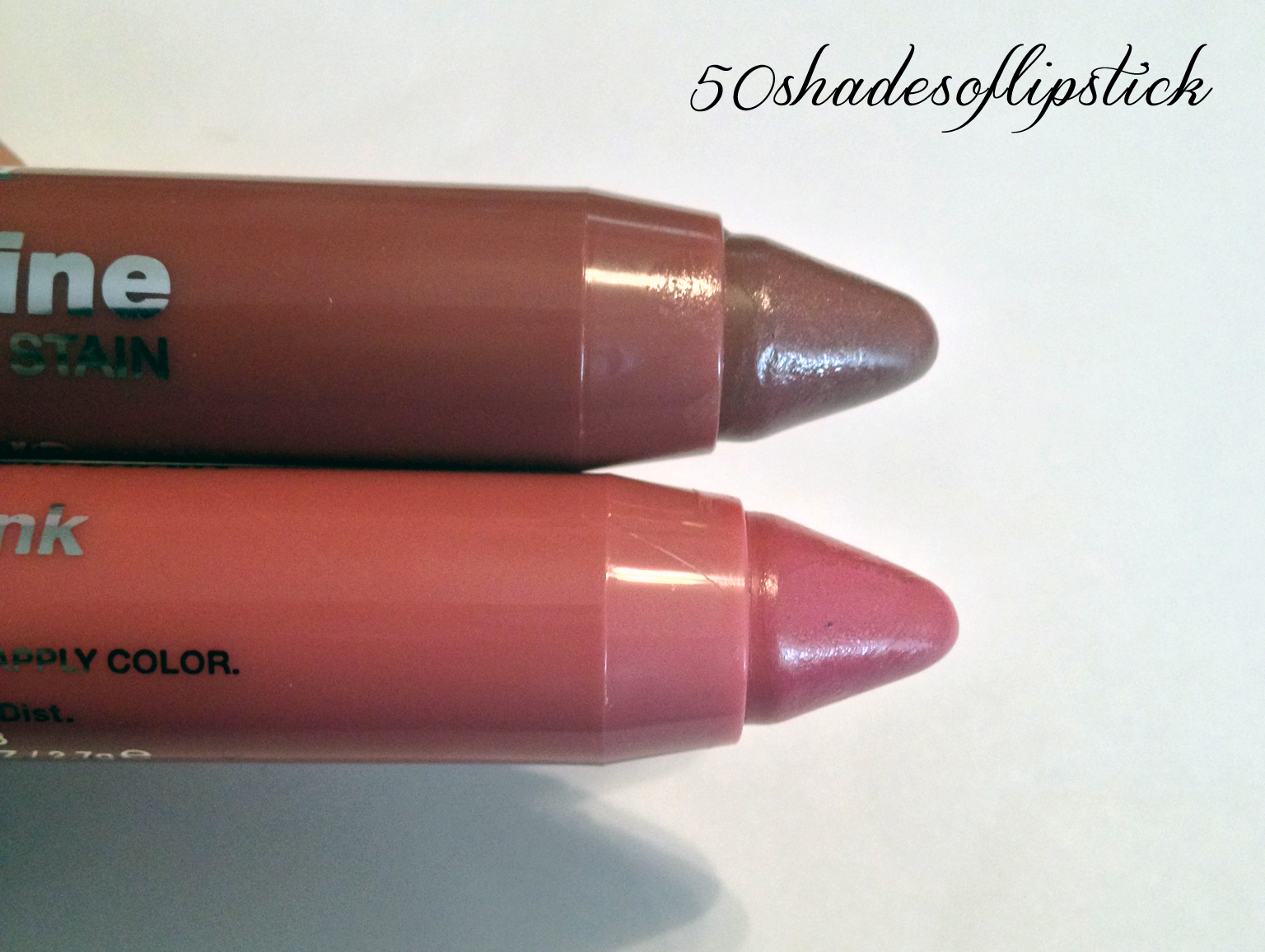 50 shades of Lipstick UPDATE JORDANA TWIST & SHINE BALM STAINS Sweet
