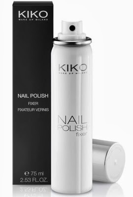 Espray fijador de esmalte de uñas de Kiko Nail Polish Fixer espray fijador de esmalte de uñas de Kiko Nail Polish Fixer