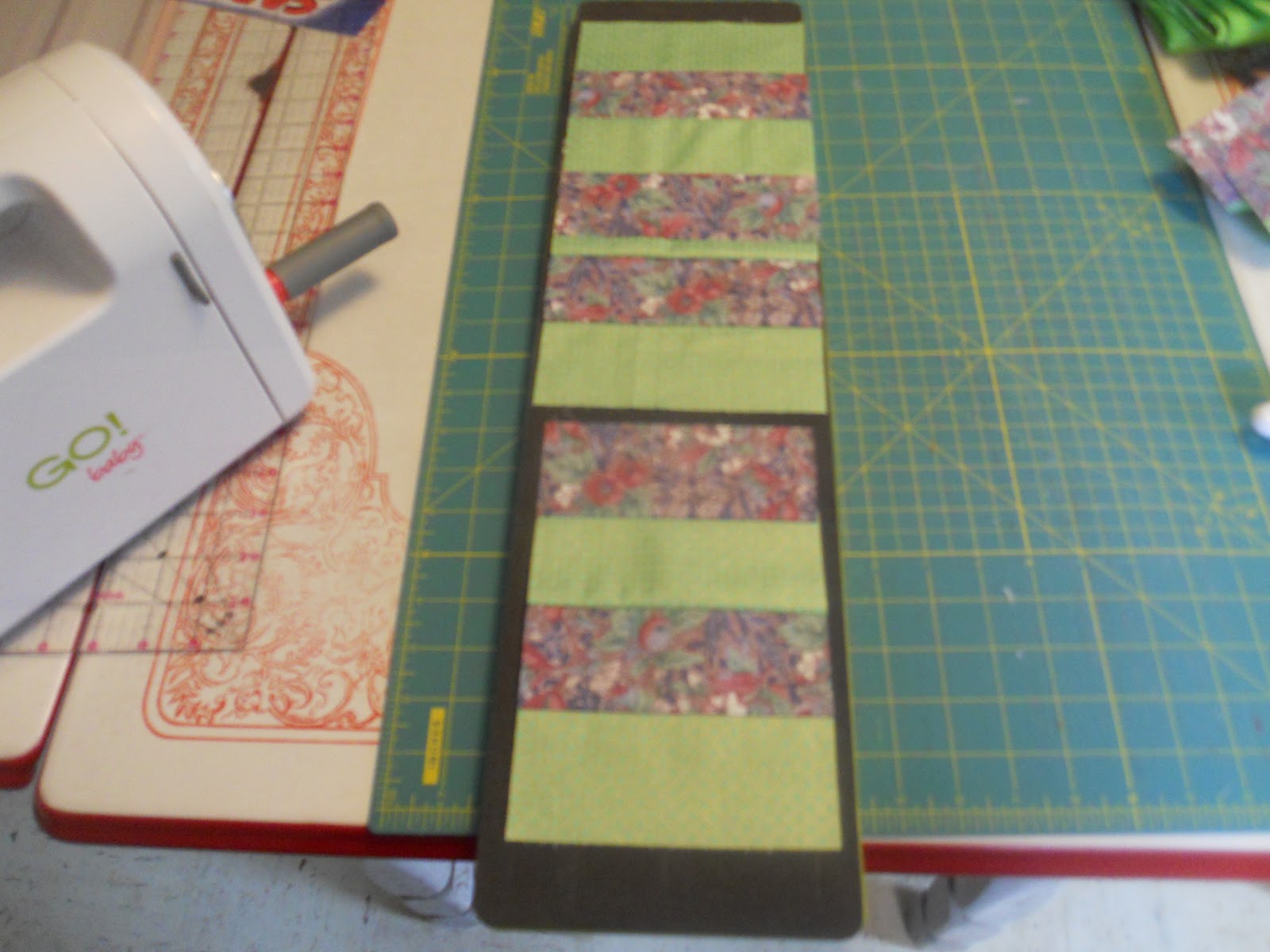 Kathy's Quilting Blog Using Accuquilt Strip Cutter for Squares Tutorial