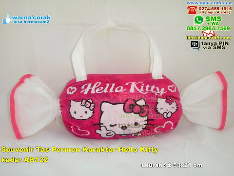 Souvenir Tas Permen Karakter Hello Kitty